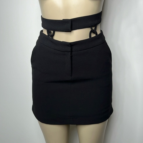 Pixie Market small black mini skirt - Picture 1 of 5